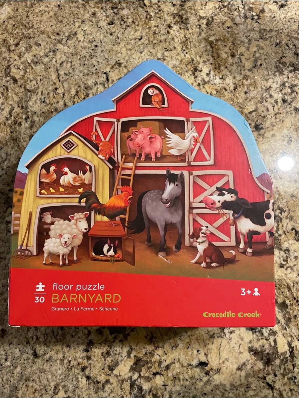 Crocodile Creek Floor Barnyard Puzzle 30 pieces